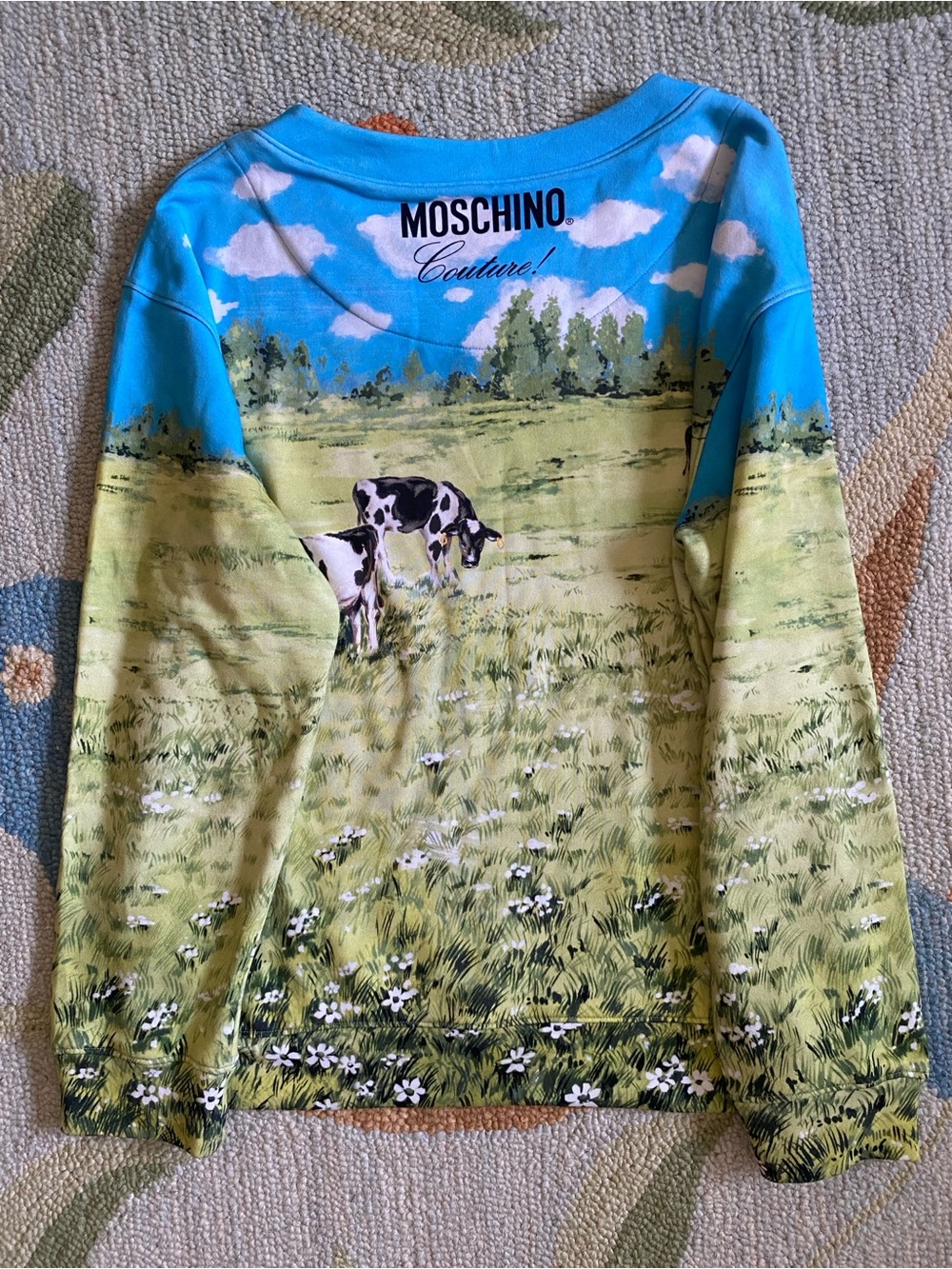 Moschino - Countryside Cotton Sweatshirt - FW21 Collection - Fall-Winter 2021 - Picture 10 of 16
